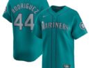 Julio Rodríguez Seattle Mariners Nike Alternate Limited Player Jersey – Aqua
