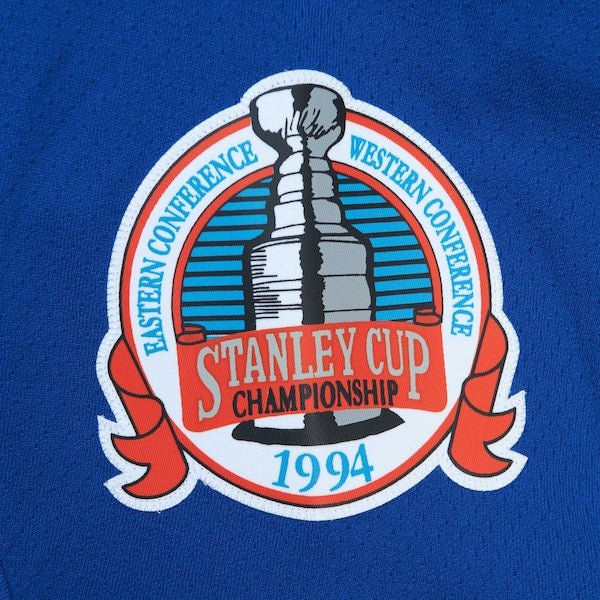 Adam Graves New York Rangers 1993/94 Blue Line Player Jersey - Royal