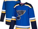 St. Louis Blues adidas Home Authentic Blank Jersey - Blue