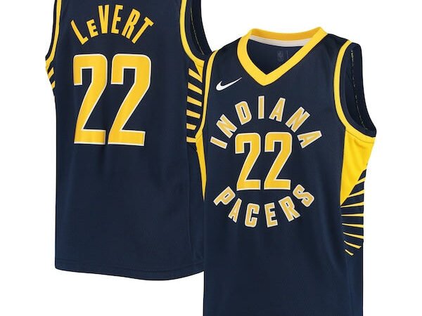 Caris LeVert Indiana Pacers Nike Youth Swingman Jersey - Icon Edition - Navy