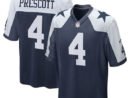 Dak Prescott Dallas Cowboys Nike Alternate Game Team Jersey - Navy/White