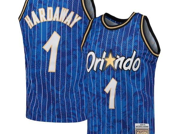 Penny Hardaway Orlando Magic Hardwood Classics 1994/95 Lunar New Year Swingman Jersey - Blue