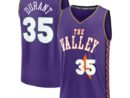 Kevin Durant Phoenix Suns  Youth 2024/25 Fast Break Player Jersey - City Edition - Purple