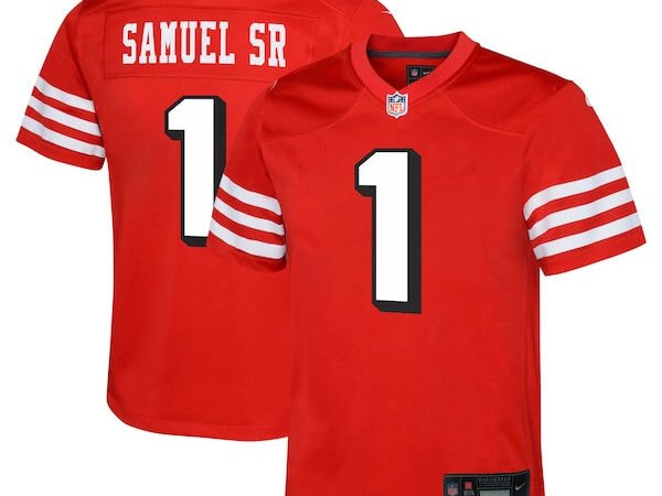 Deebo Samuel Sr San Francisco 49ers Nike Youth Alternate Player Game Jersey - Scarlet