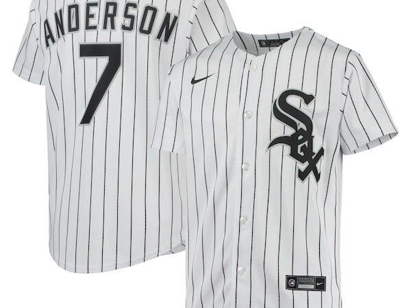 Tim Anderson Chicago White Sox Nike Youth Alternate Replica Player Jersey - White