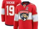 Matthew Tkachuk Florida Panthers  Home 2025 Stanley Cup Champions Premium Patched Jersey - Red