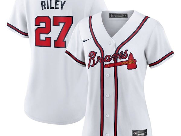 Austin Riley Atlanta Braves Nike Women's Home Replica Jersey - White
