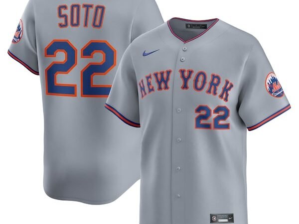 Juan Soto New York Mets Nike Road Limited Player Jersey - Gray