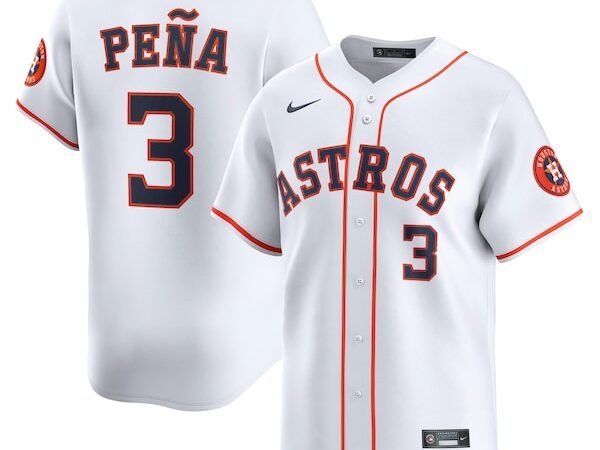 Jeremy Peña Houston Astros Nike Home Limited Player Jersey - White