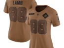 CeeDee Lamb Dallas Cowboys Nike Women's 2023 Salute To Service Limited Jersey - Brown