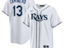 Junior Caminero Tampa Bay Rays Nike Home Replica Player Jersey - White