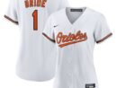 Baltimore Orioles Nike Women's #1 Bride Home Replica Jersey - White