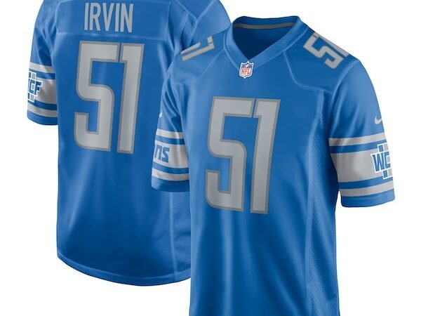 Bruce Irvin Detroit Lions Nike Game Jersey - Blue