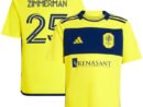 Walker Zimmerman Nashville SC adidas Youth 2024 The 615 Kit Replica Player Jersey - Yellow