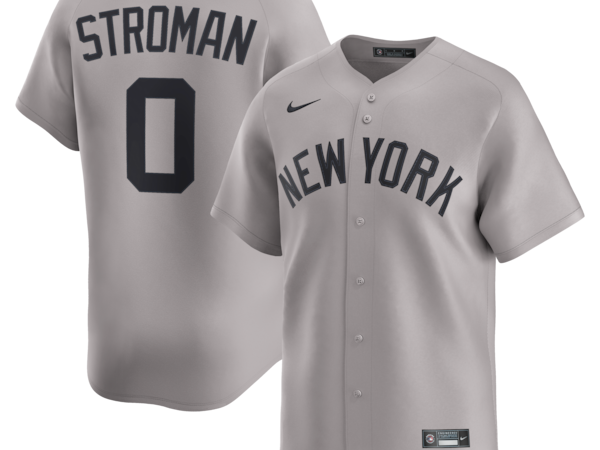 Marcus Stroman New York Yankees Nike Road Limited Player Jersey - Gray/White