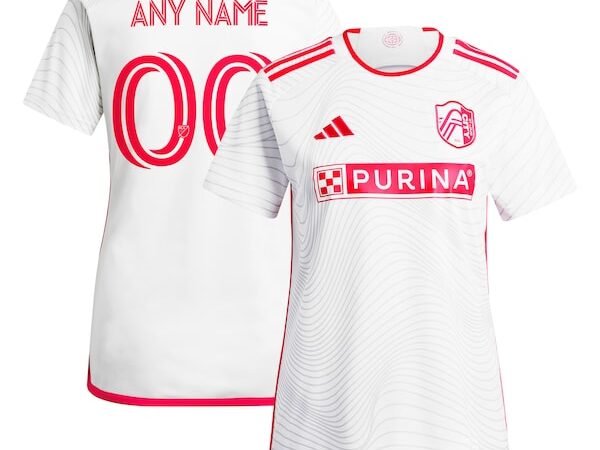 St. Louis City SC adidas Women's 2024 The Confluence Kit Replica Custom Jersey  - White