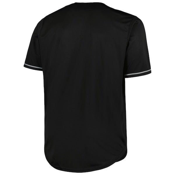 San Antonio Spurs Profile Big & Tall Pop Jersey - Black