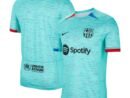 Barcelona Nike 2023/24 Third Replica Jersey - Aqua