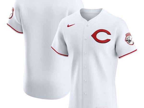 Cincinnati Reds Nike Alternate 2 Elite Jersey - White