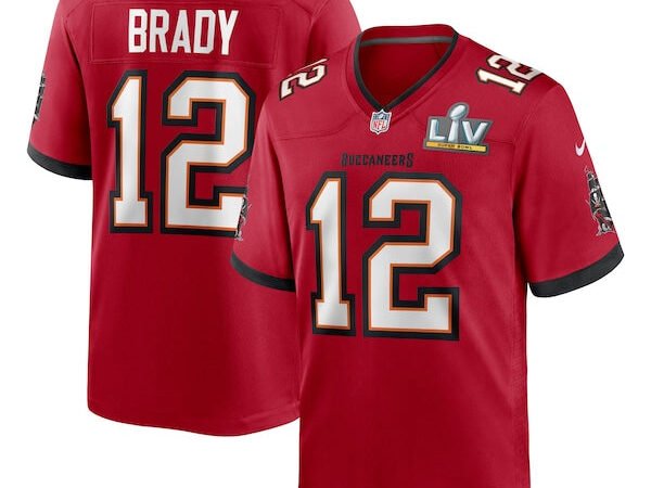 Tom Brady Tampa Bay Buccaneers Nike Super Bowl LV Bound Game Jersey - Red