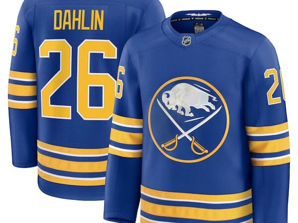 Rasmus Dahlin Buffalo Sabres  Home Premium Jersey - Royal