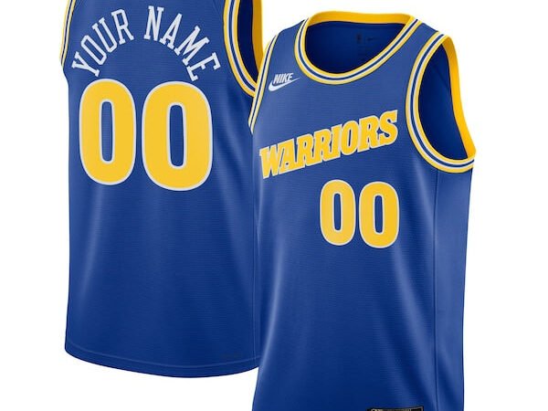 Golden State Warriors Nike Unisex 2022/23 Custom Swingman Jersey - Classic Edition - Blue