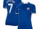 Raheem Sterling Chelsea Nike Women's 2023/24 Home Stadium Replica Jersey - Blue/Navy