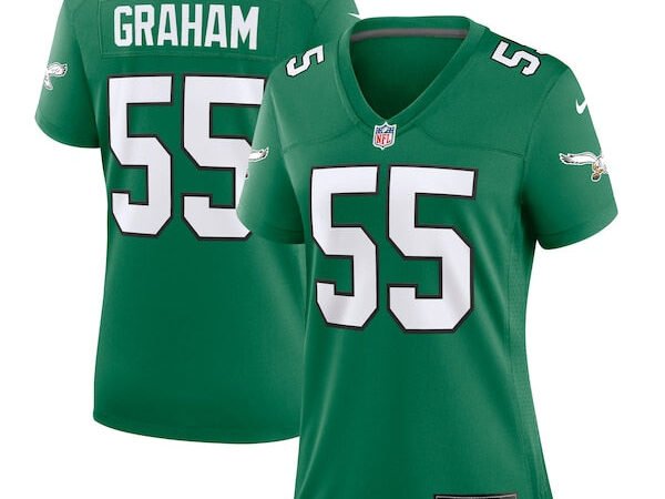 Brandon Graham Philadelphia Eagles Nike Women's Alternate Game Jersey - Kelly Green