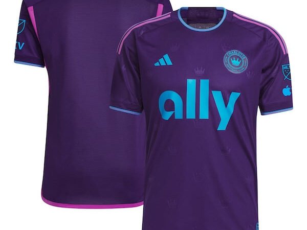 Charlotte FC adidas 2023 Crown Jewel Kit Authentic Jersey - Purple