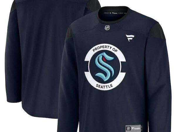 Seattle Kraken  Team Practice Jersey - Deep Sea Blue