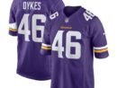 Aaron Dykes Minnesota Vikings Nike Team Game Jersey - Purple