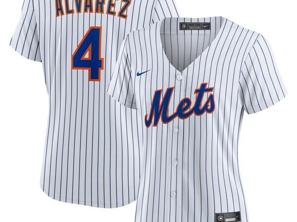 Francisco Alvarez New York Mets Nike Women's Home Replica Jersey - White