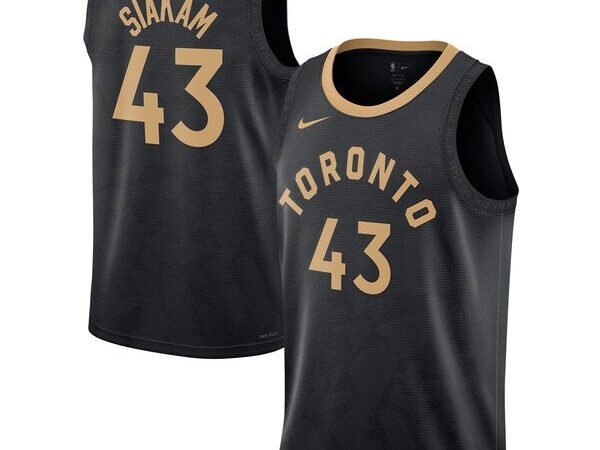 Pascal Siakam Toronto Raptors Nike Unisex 2022/23 Swingman Jersey - City Edition - Black