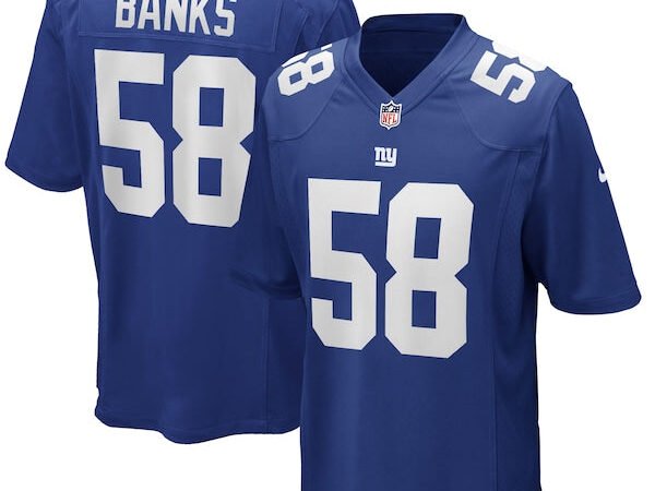 Carl Banks New York Giants Nike Game Retired Player Jersey - Royal