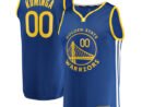 Jonathan Kuminga Golden State Warriors  2021 NBA Draft First Round Pick Fast Break Replica Jersey Royal - Icon Edition