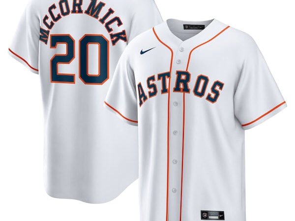 Chas McCormick Houston Astros Nike Home Replica Player Jersey - White