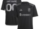 Nashville SC adidas Youth 2024 Man In Black Kit Replica Custom Jersey - Black