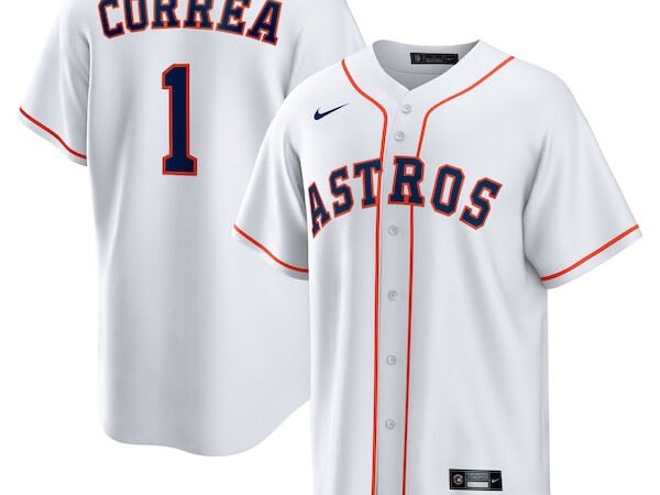 Carlos Correa Houston Astros Nike Home Replica Jersey - White