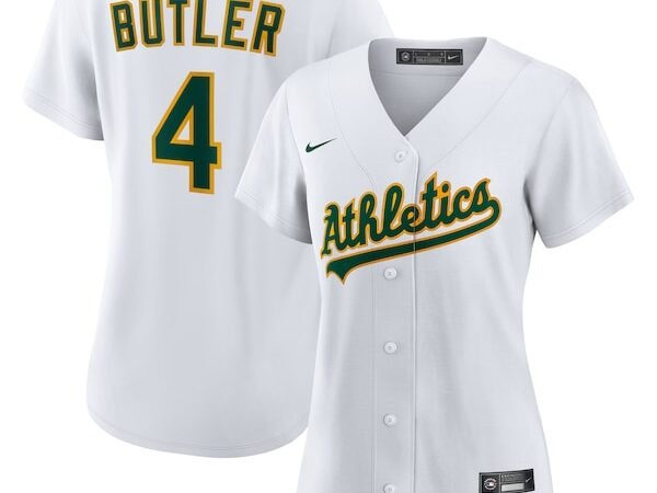 Lawrence Butler Athletics Nike Women's Home Replica Jersey - White