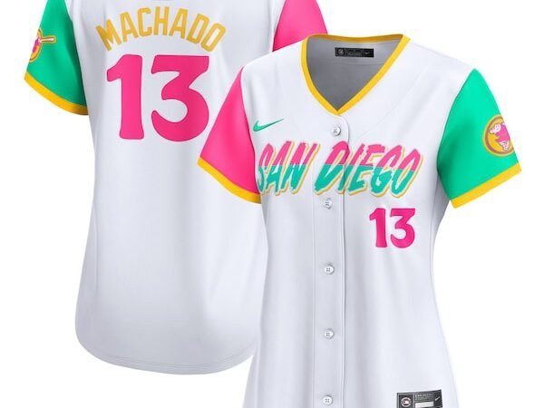 Manny Machado San Diego Padres Nike Women's City Connect Limited Player Jersey - White