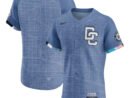 Washington Nationals Nike 2025 City Connect Elite Jersey - Blue