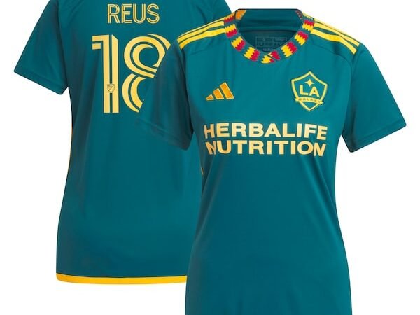 Marco Reus LA Galaxy adidas Women's 2024 LA Kit Replica Player Jersey - Green