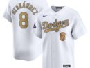 Enrique Hernández Los Angeles Dodgers Nike 2025 Gold World Series Champions Limited Jersey - White