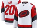 Sebastian Aho Carolina Hurricanes  Away Premium Jersey - White