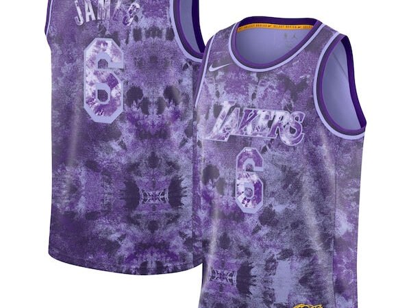 LeBron James Los Angeles Lakers Nike Unisex Select Series Swingman Jersey - Purple