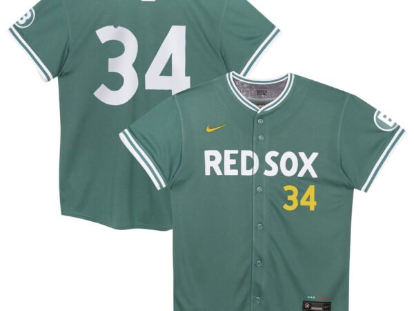 David Ortiz Boston Red Sox Nike Preschool 2025 City Connect Limited Retired Player Jersey - Green
