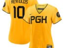 Bryan Reynolds Pittsburgh Pirates Nike Women's 2023 City Connect Replica Player Jersey - Gold