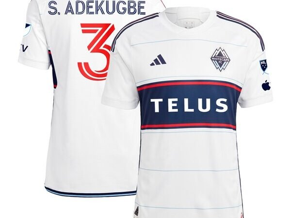 Samuel Adekugbe Vancouver Whitecaps FC adidas 2024 Bloodlines Authentic Player Jersey - White