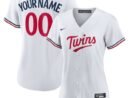 Minnesota Twins Nike Women's Home Replica Custom Jersey - White