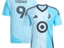 Kelvin Yeboah Minnesota United FC adidas 2025 CONVERGENCE Replica Player Jersey - Blue